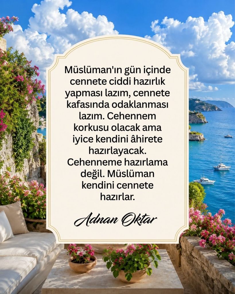 Cennete Hazırlık