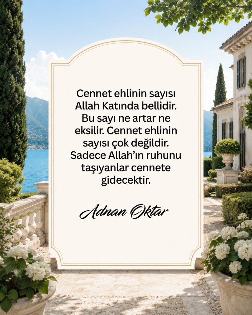 Cennet Ehlinin Sayısı