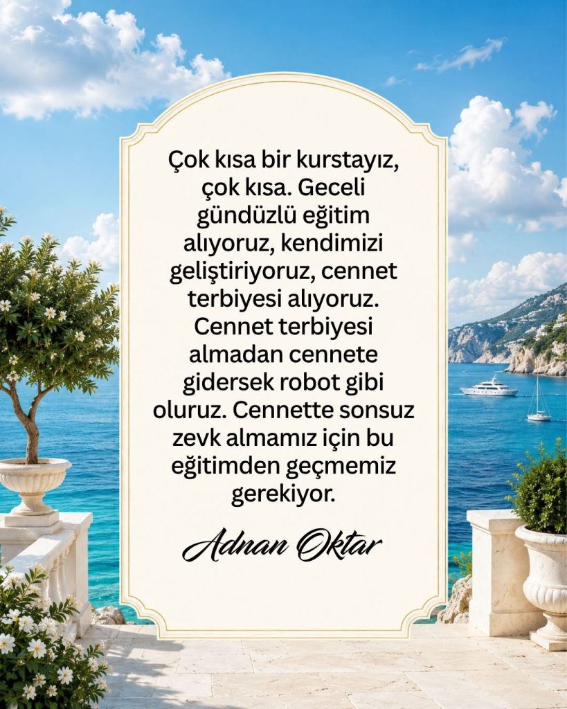 Çok Kısa Bir Kurstayız