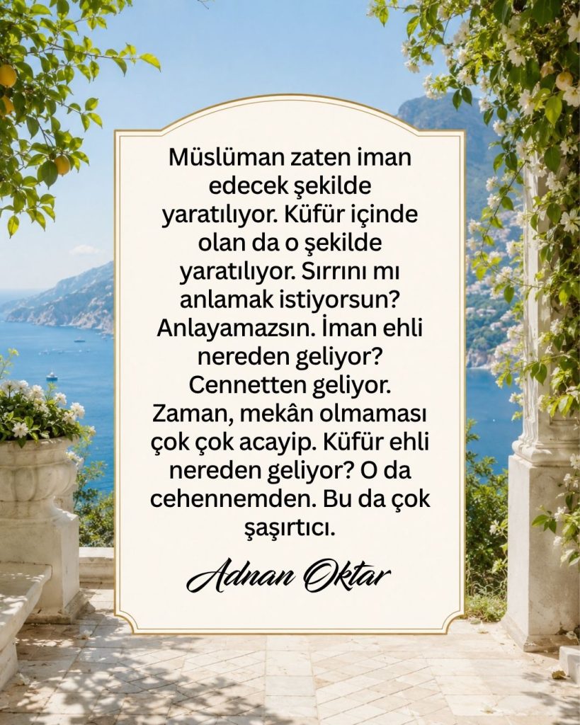 İman Ehli Cennetten Geliyor