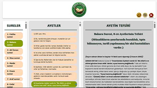 Adnan Oktar Diyor Ki Diğer Siteler AO Tefsir Önizleme